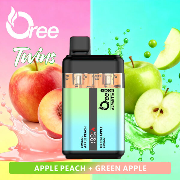 Oree Alpaktia APPLE PEACH / GREEN APPLE - obrazek 2