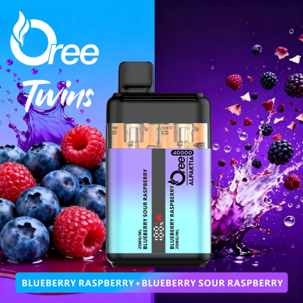 Oree Alpaktia BLUEBERRY RASPBERRY / BLUEBERRY SOUR RASPBERRY - obrazek 2